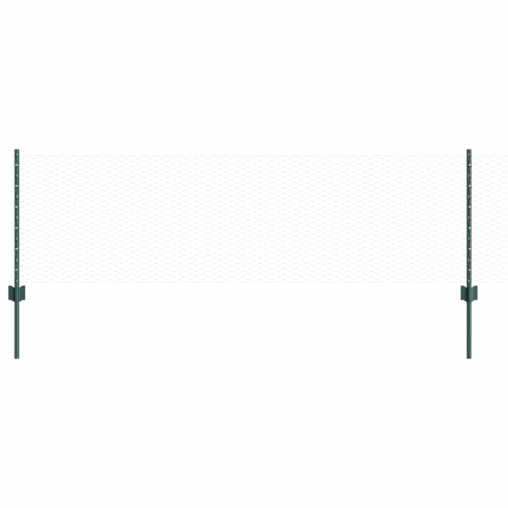 Zavarena žičana ograda 50 x 0,6 m (Š x V) Čelik premazan PVC-om