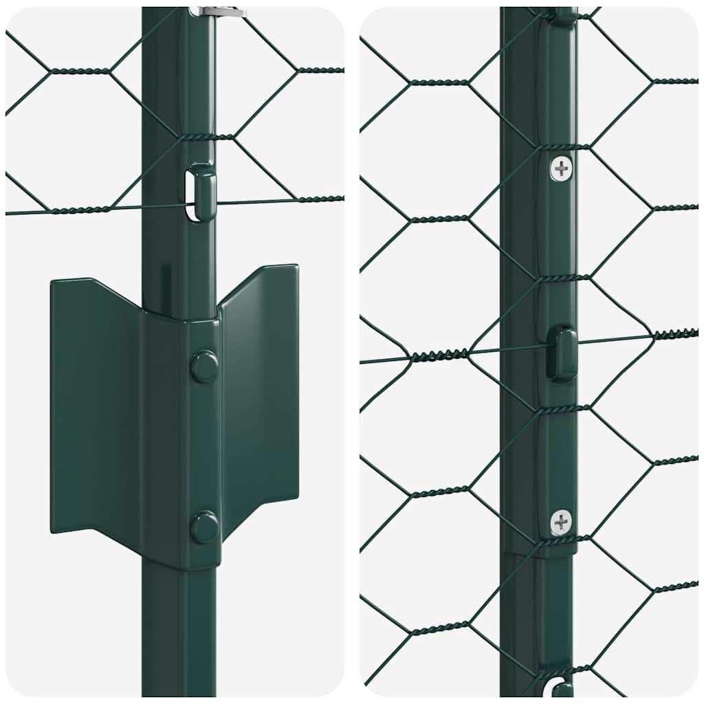 Zavarena žičana ograda 50 x 1,4 m (Š x V) Čelik premazan PVC-om