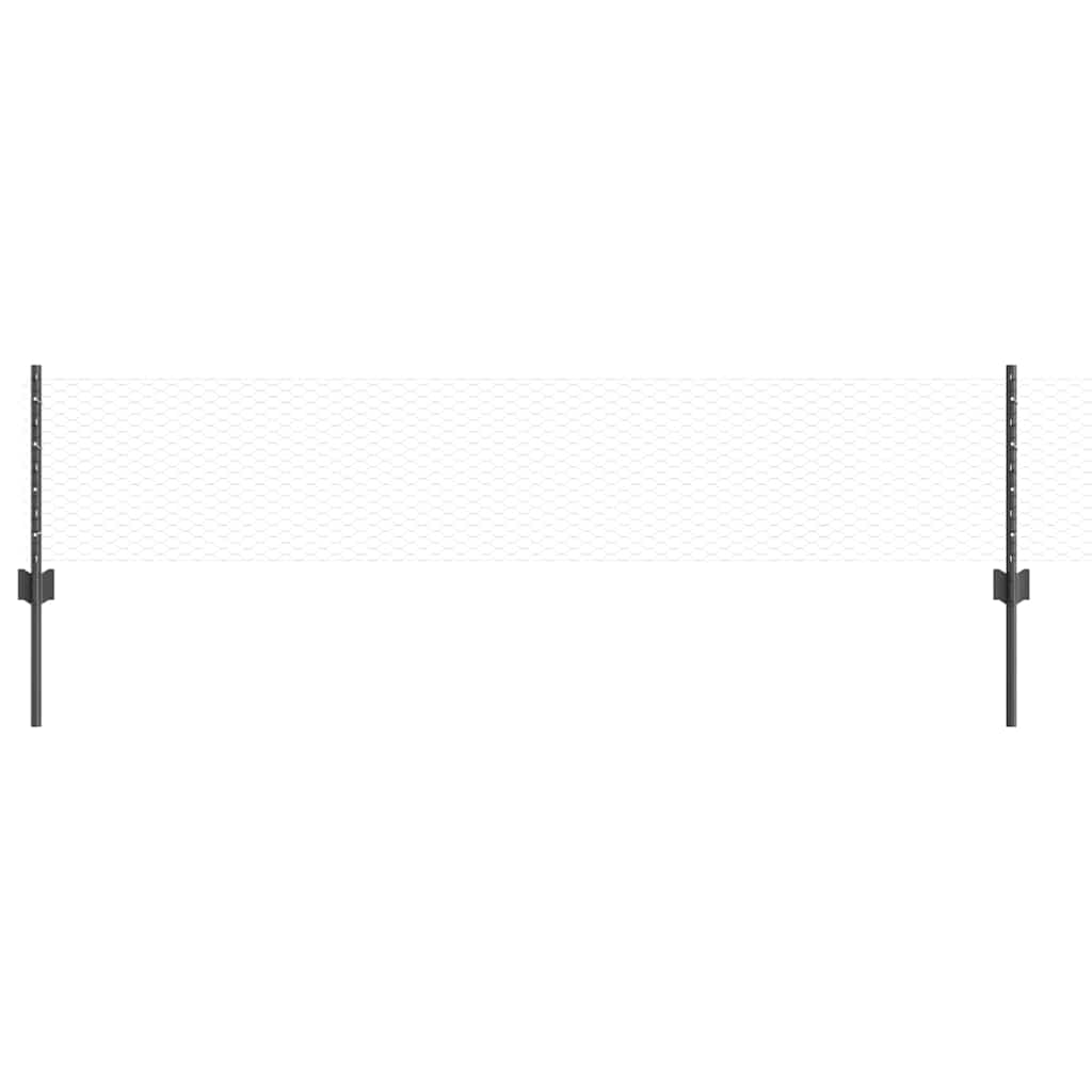Zavarena žičana ograda 10 x 0,4 m (Š x V) Čelik premazan PVC-om