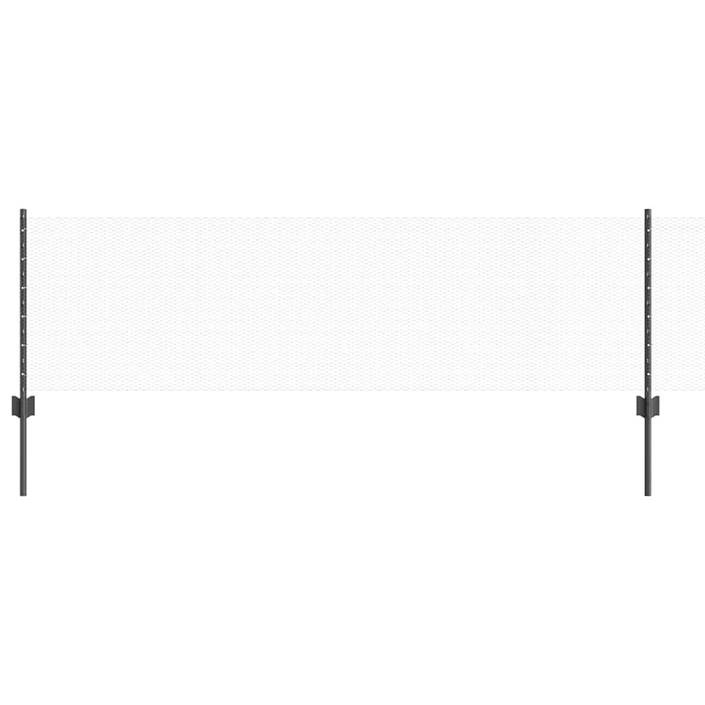 Zavarena žičana ograda 10 x 0,6 m (Š x V) Čelik premazan PVC-om