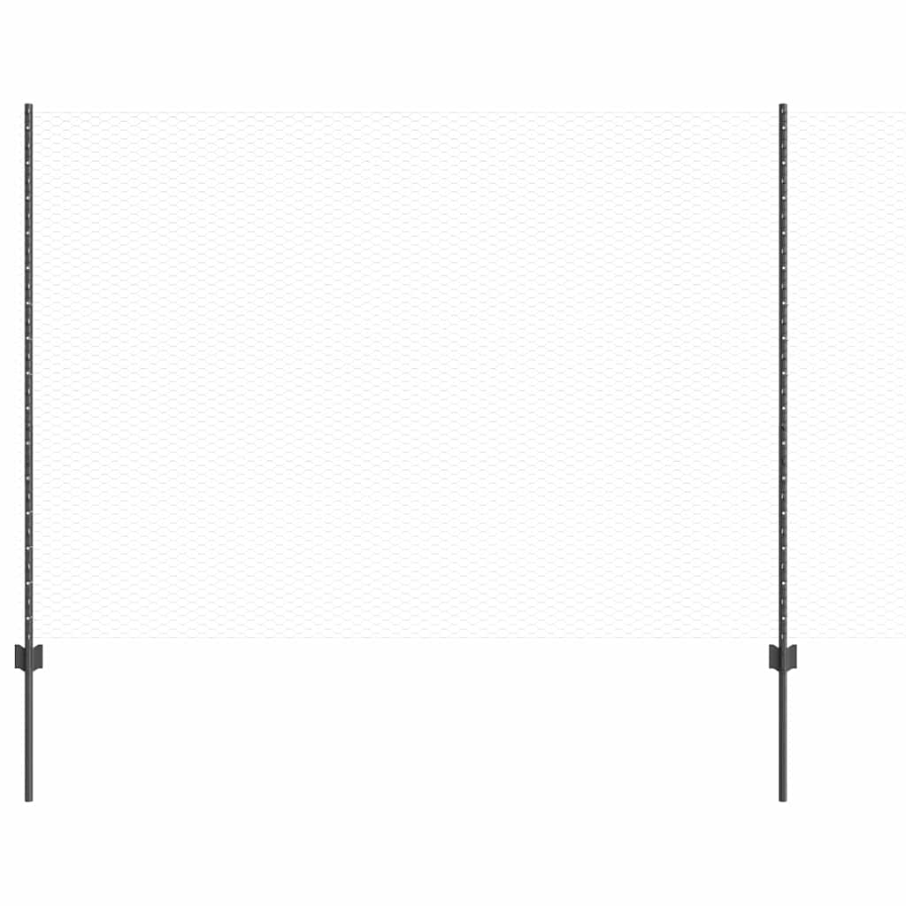 Zavarena žičana ograda 10 x 1,5 m (Š x V) Čelik premazan PVC-om