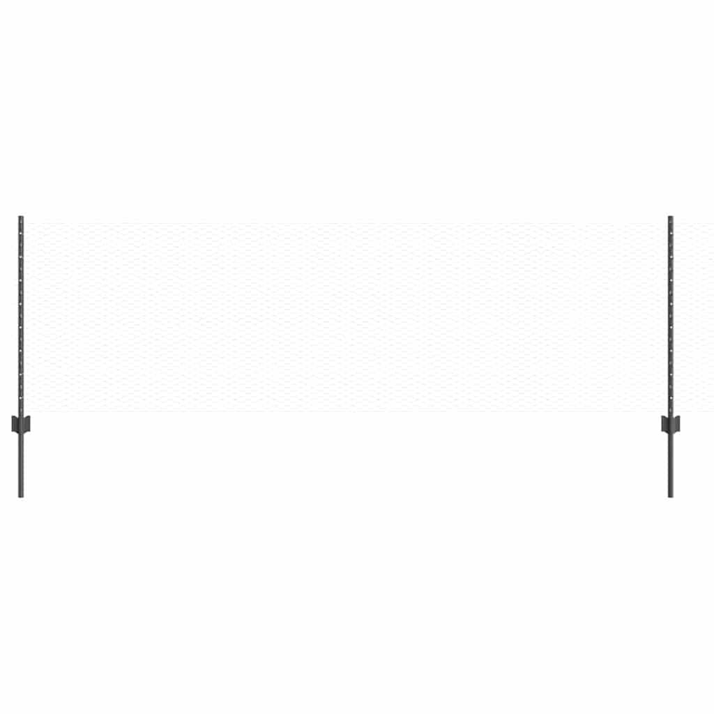 Zavarena žičana ograda 25 x 0,8 m (Š x V) Čelik premazan PVC-om