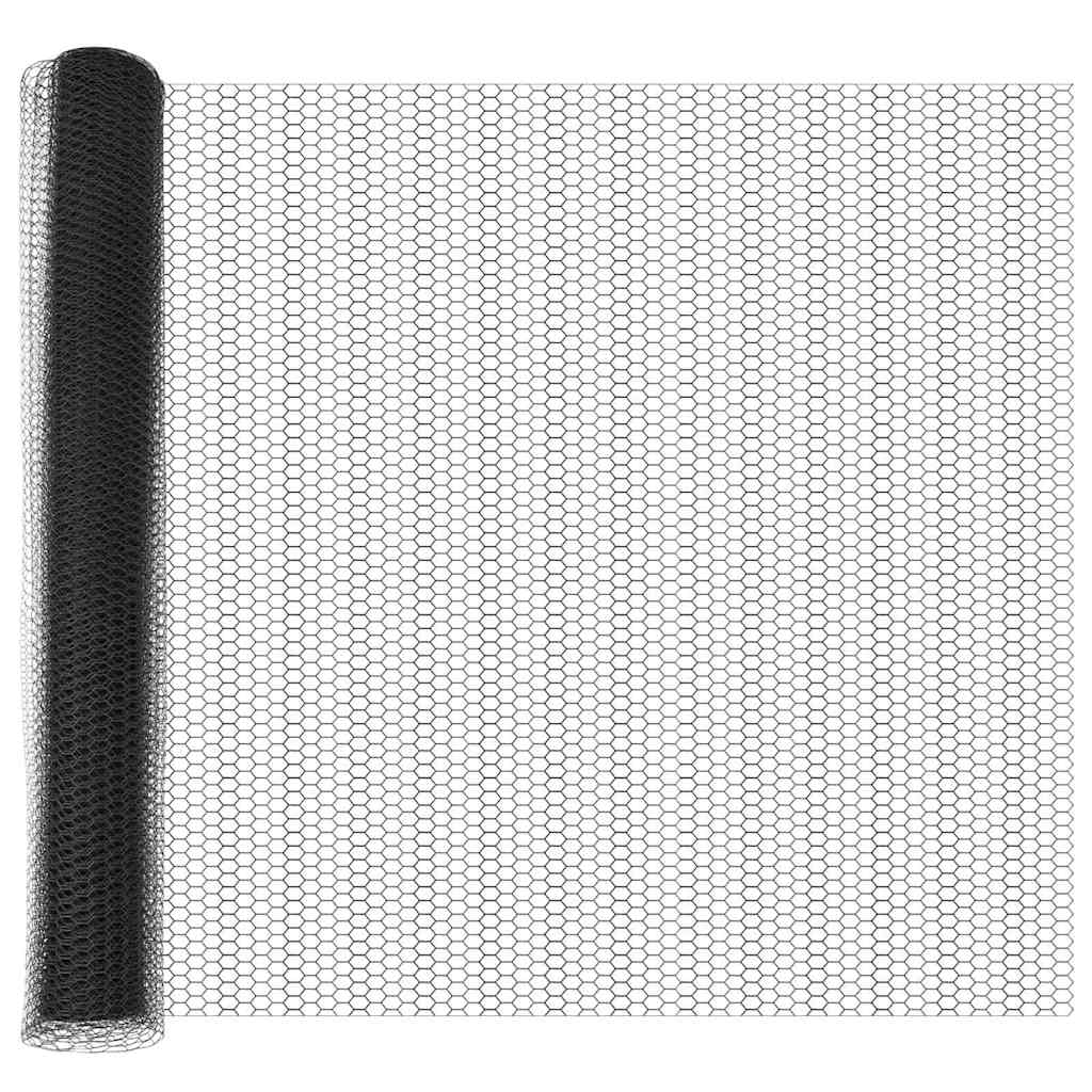 Zavarena žičana ograda 25 x 1,2 m (Š x V) Čelik premazan PVC-om