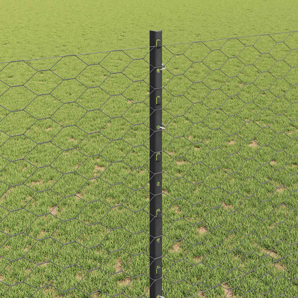 Zavarena žičana ograda 25 x 1,4 m (Š x V) Čelik premazan PVC-om