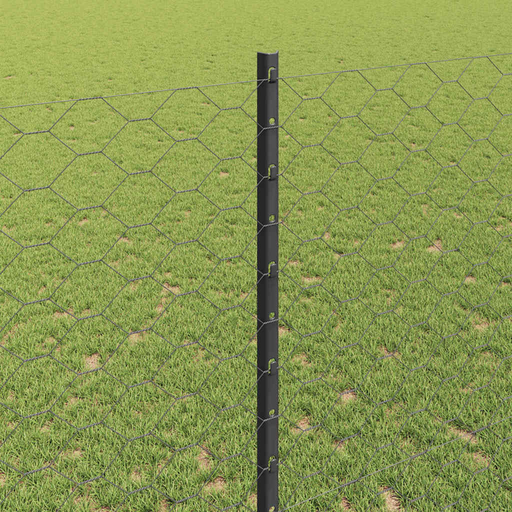 Zavarena žičana ograda 25 x 1,4 m (Š x V) Čelik premazan PVC-om