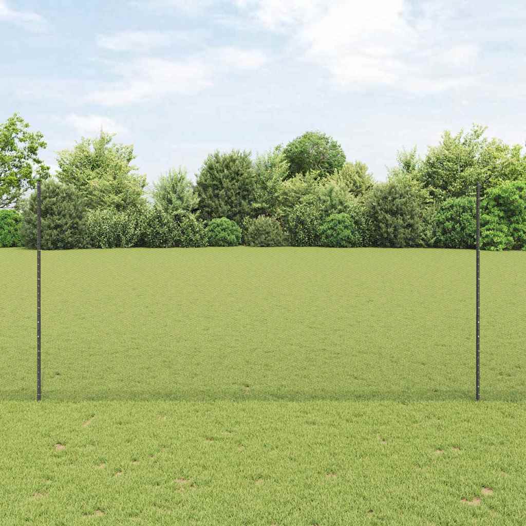 Zavarena žičana ograda 25 x 1,6 m (Š x V) Čelik premazan PVC-om