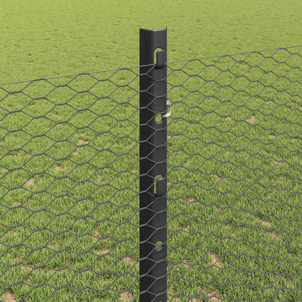Zavarena žičana ograda 50 x 1,2 m (Š x V) Čelik premazan PVC-om