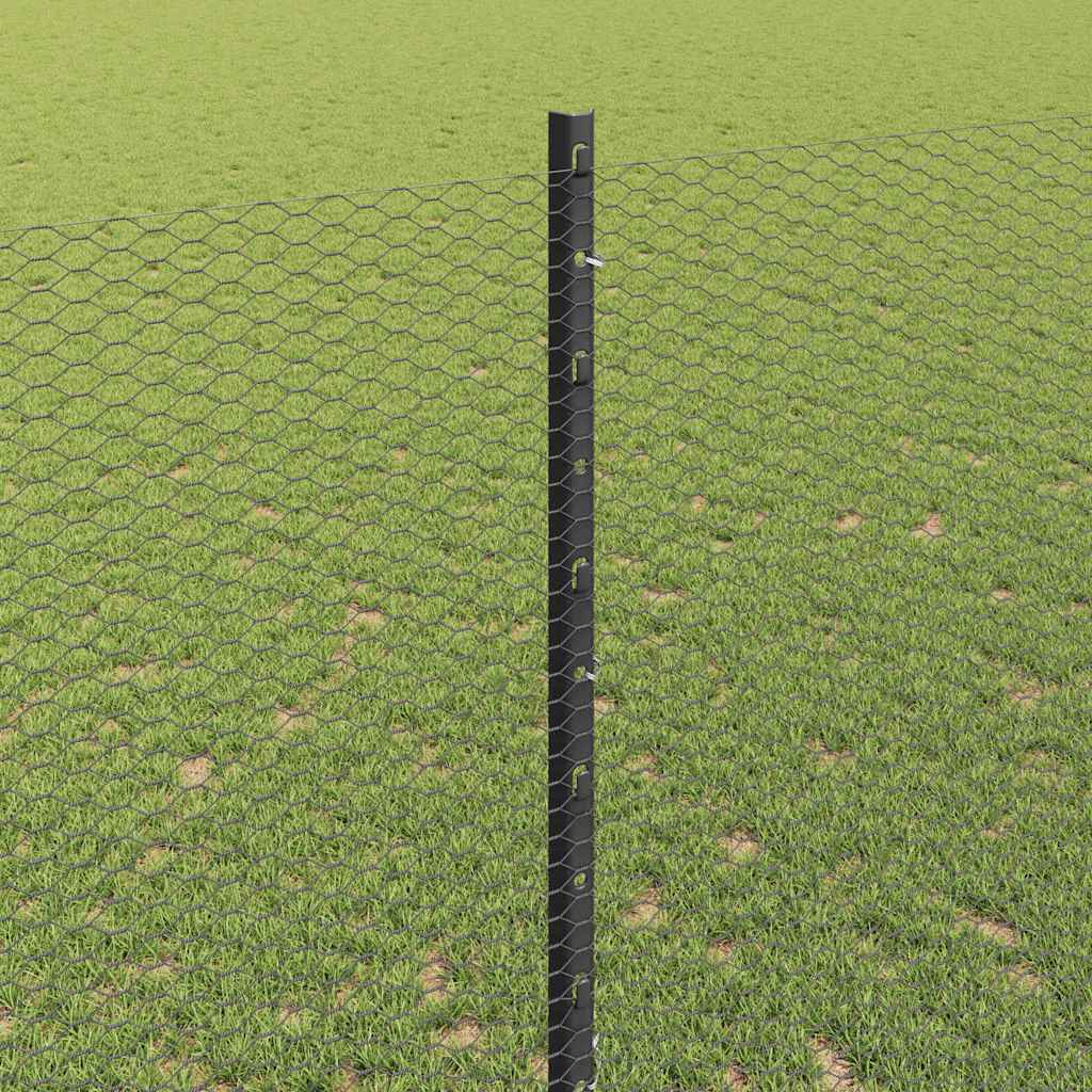 Zavarena žičana ograda 50 x 1,4 m (Š x V) Čelik premazan PVC-om