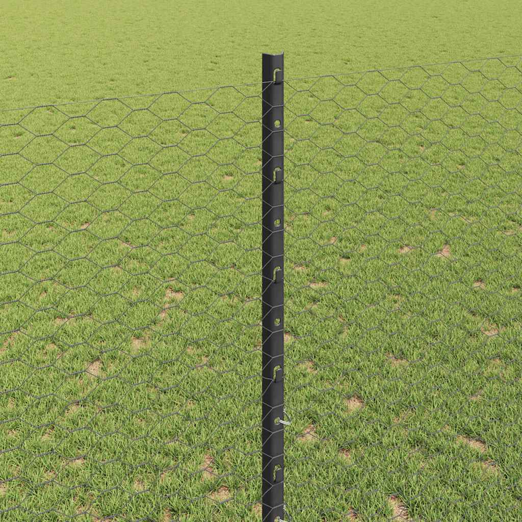 Zavarena žičana ograda 50 x 1,4 m (Š x V) Čelik premazan PVC-om
