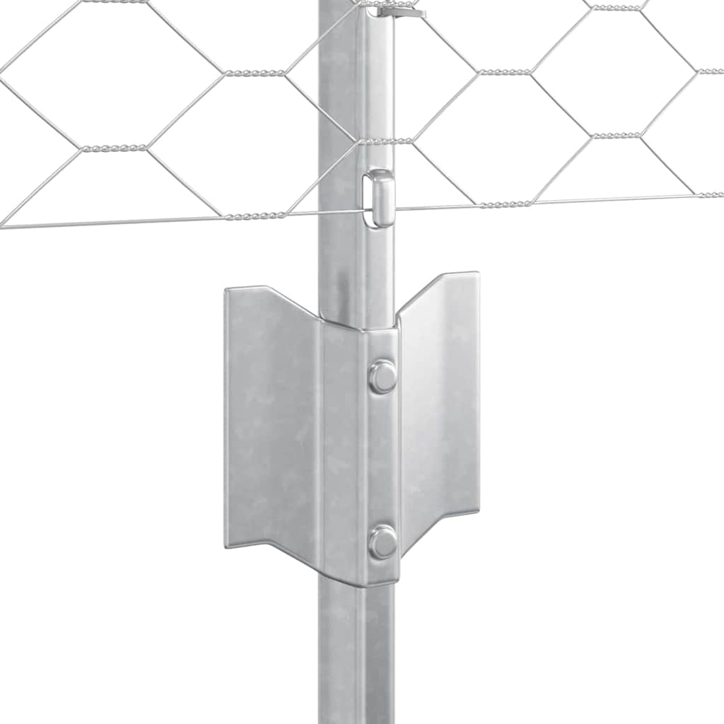 Zavarena žičana ograda 10 x 0,8 m (Š x V) Vruće pocinčani čelik