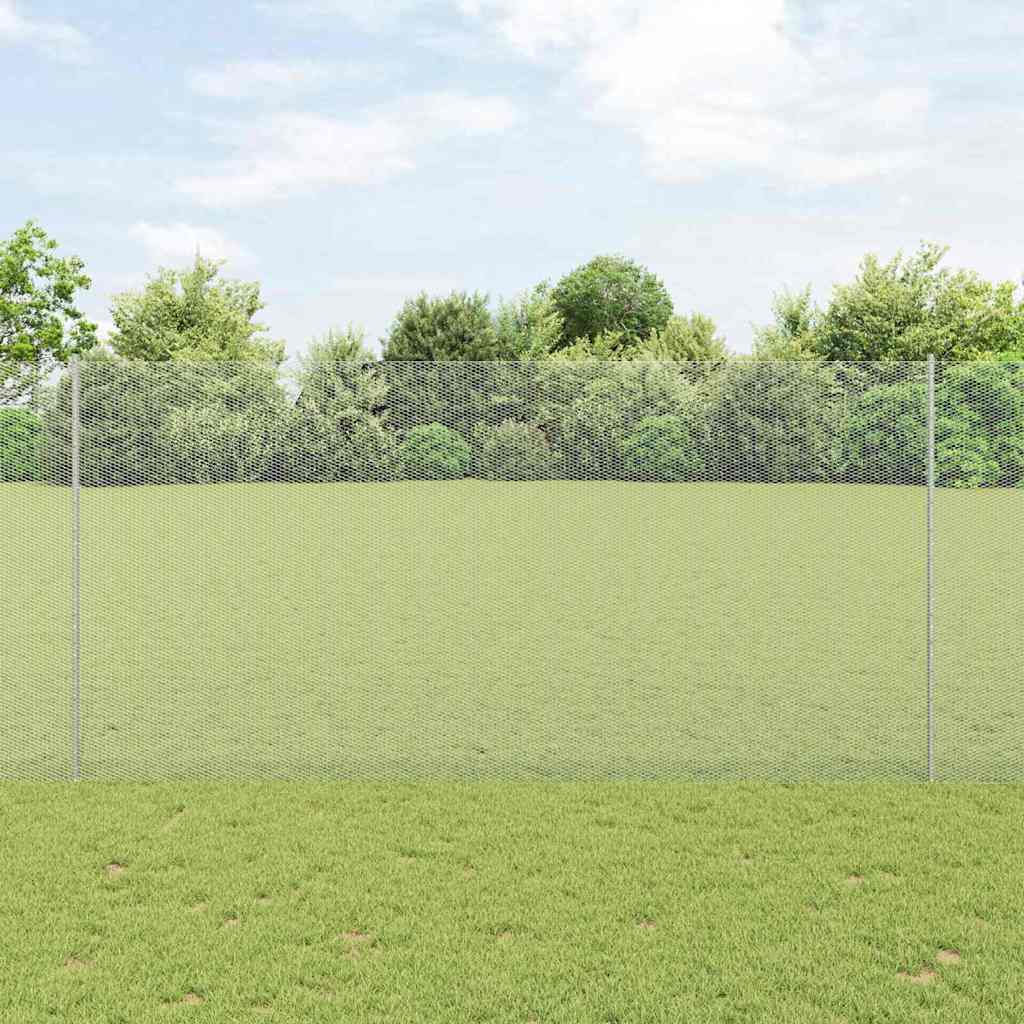 Zavarena žičana ograda 10 x 1,6 m (Š x V) Vruće pocinčani čelik
