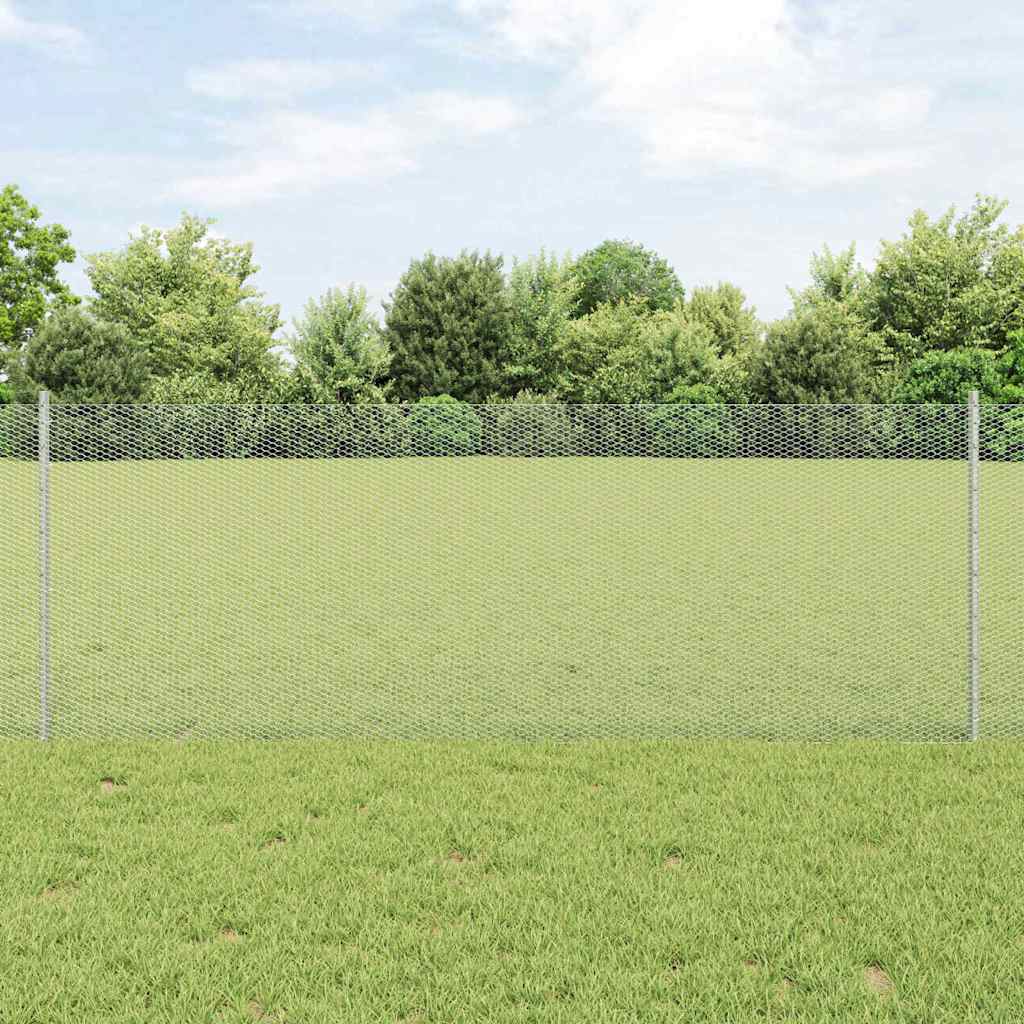 Zavarena žičana ograda 25 x 0,8 m (Š x V) Vruće pocinčani čelik