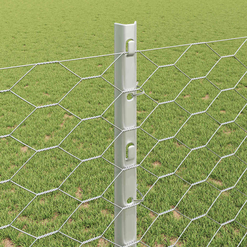 Zavarena žičana ograda 25 x 1,2 m (Š x V) Vruće pocinčani čelik