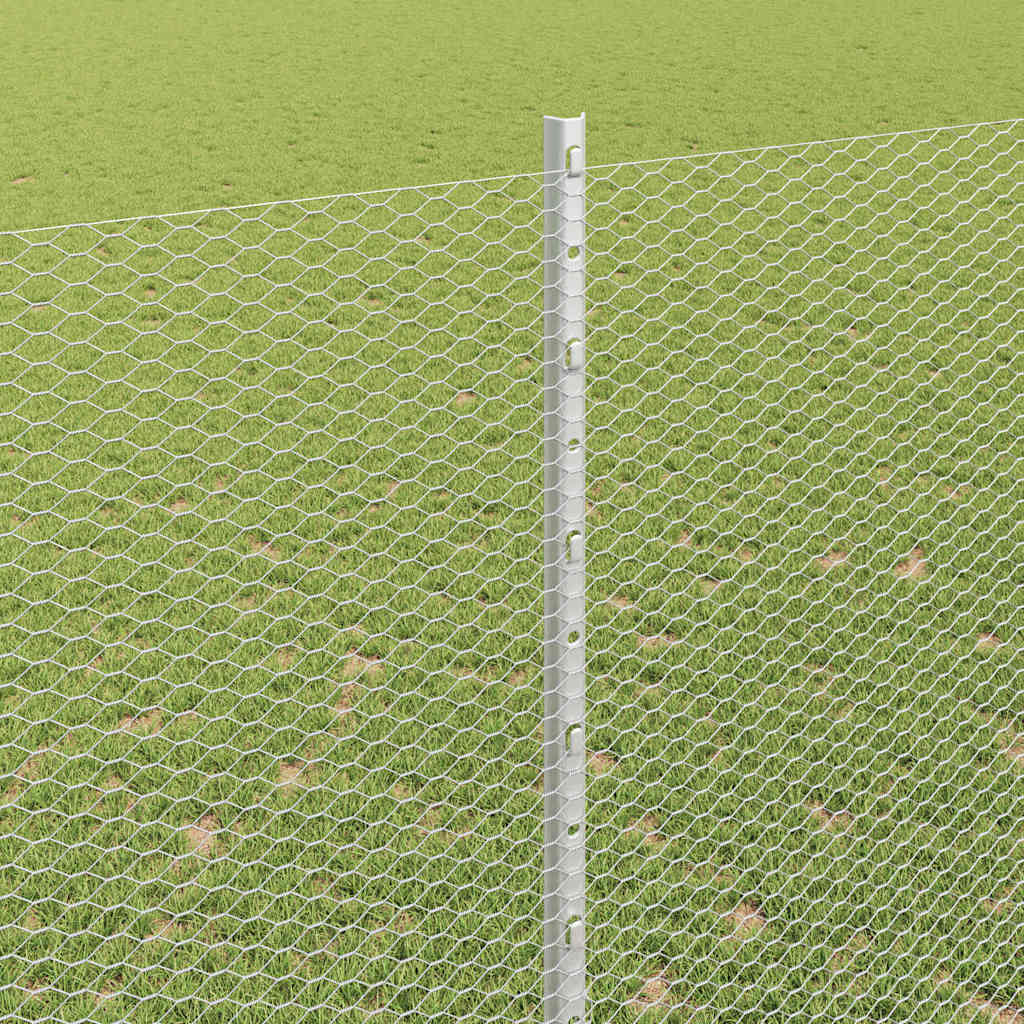 Zavarena žičana ograda 25 x 1,5 m (Š x V) Vruće pocinčani čelik