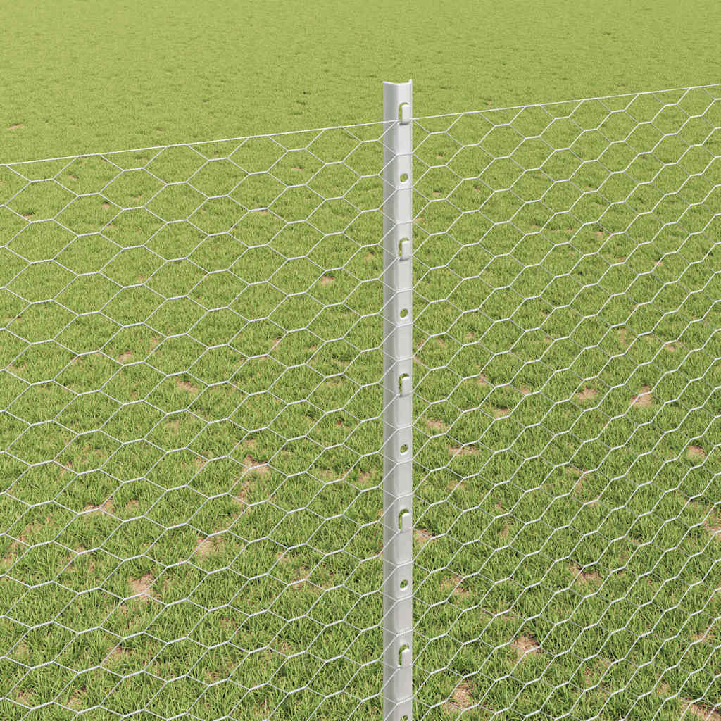 Zavarena žičana ograda 25 x 1,5 m (Š x V) Vruće pocinčani čelik
