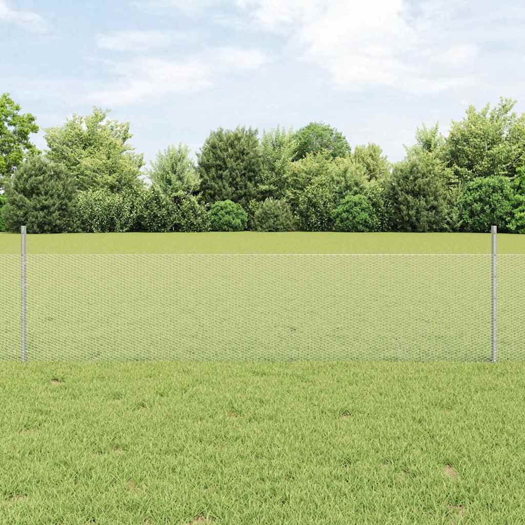 Zavarena žičana ograda 50 x 0,5 m (Š x V) Vruće pocinčani čelik