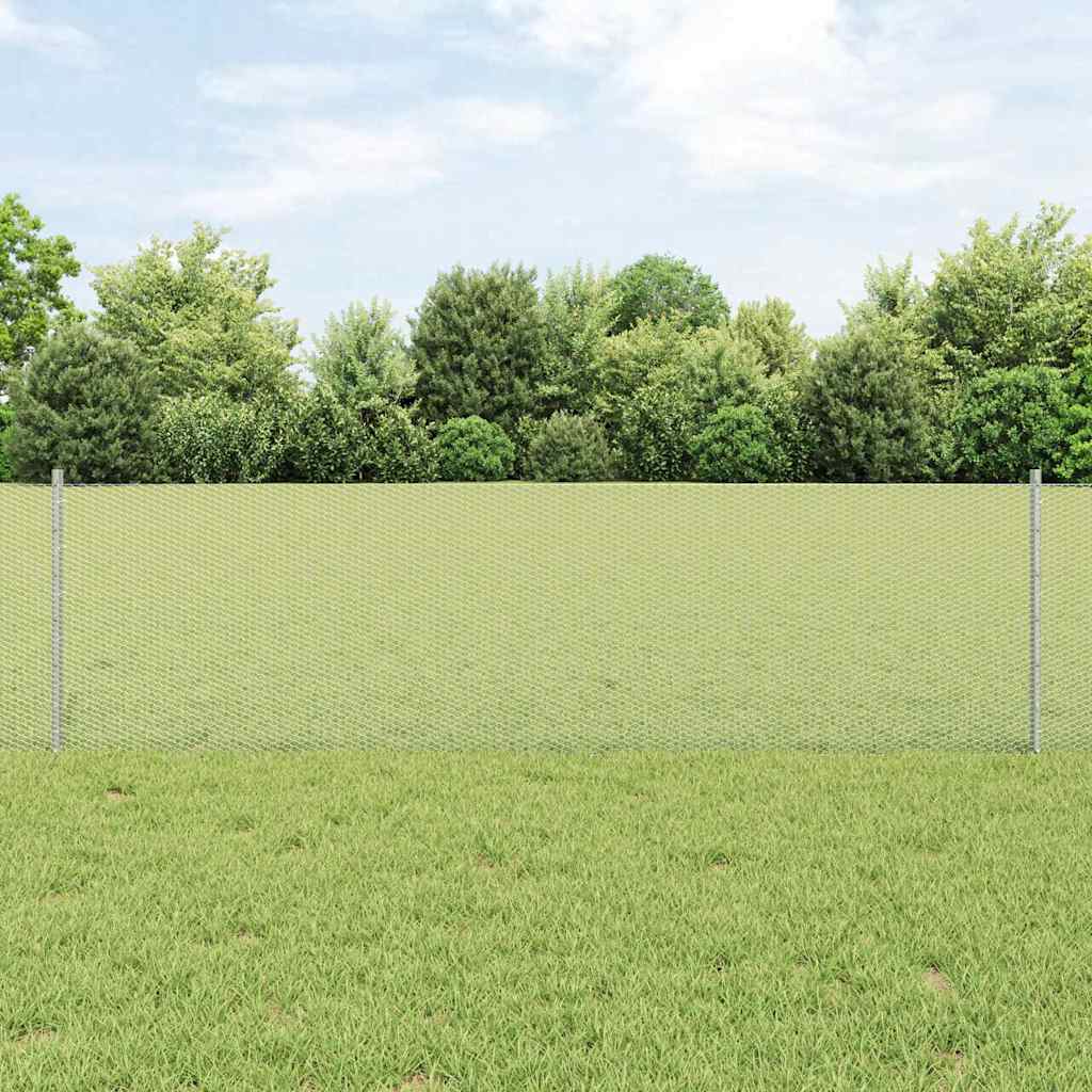 Zavarena žičana ograda 50 x 0,6 m (Š x V) Vruće pocinčani čelik