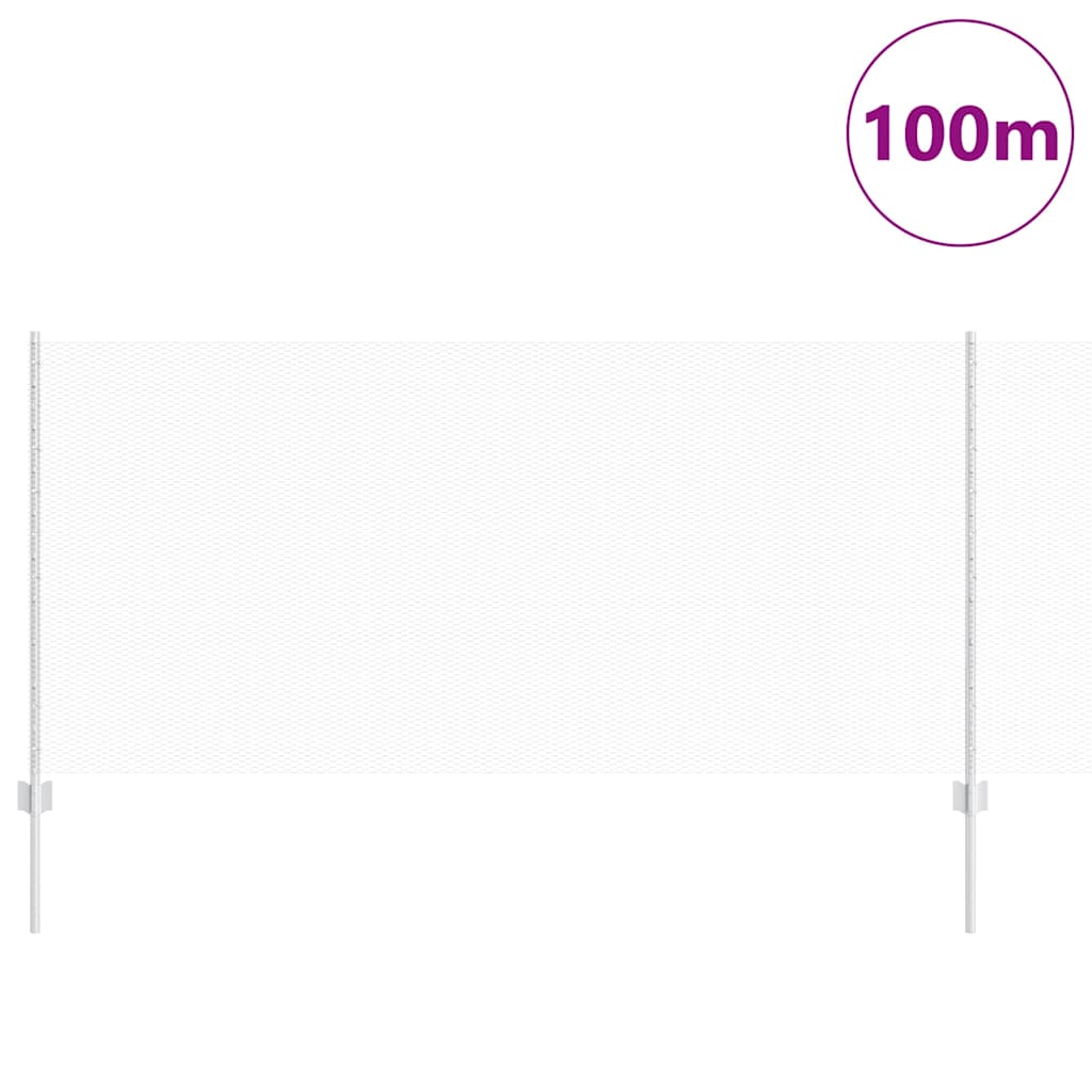 Zavarena žičana ograda 100 x 1 m (Š x V) Vruće pocinčani čelik