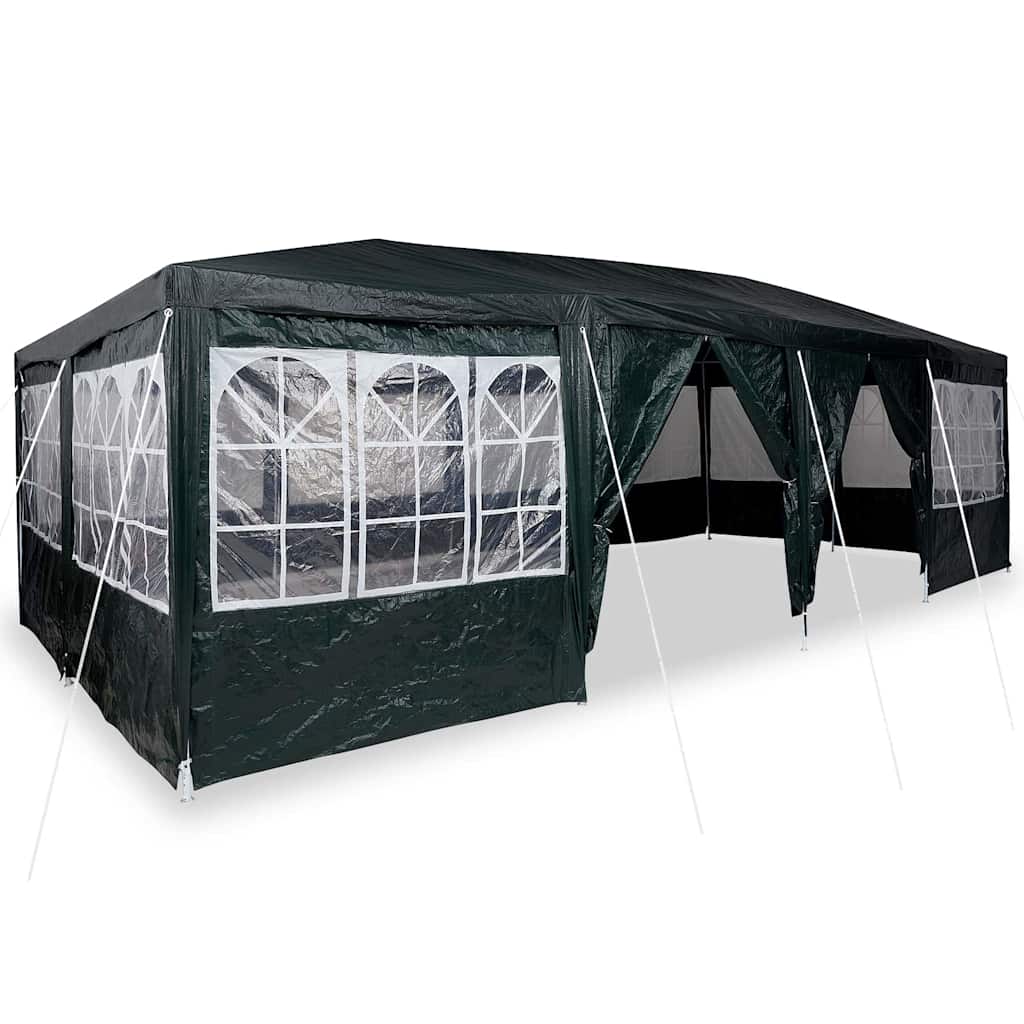 Šator za zabave Zelena 800 x 400 x 266 cm Polietilen