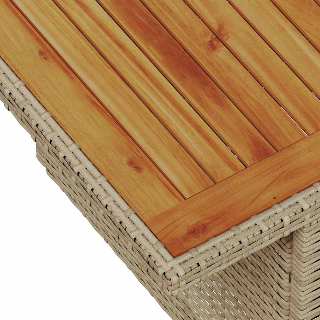 Sjedeća garnitura za vrt 5 pcs bež i svjetlosiva