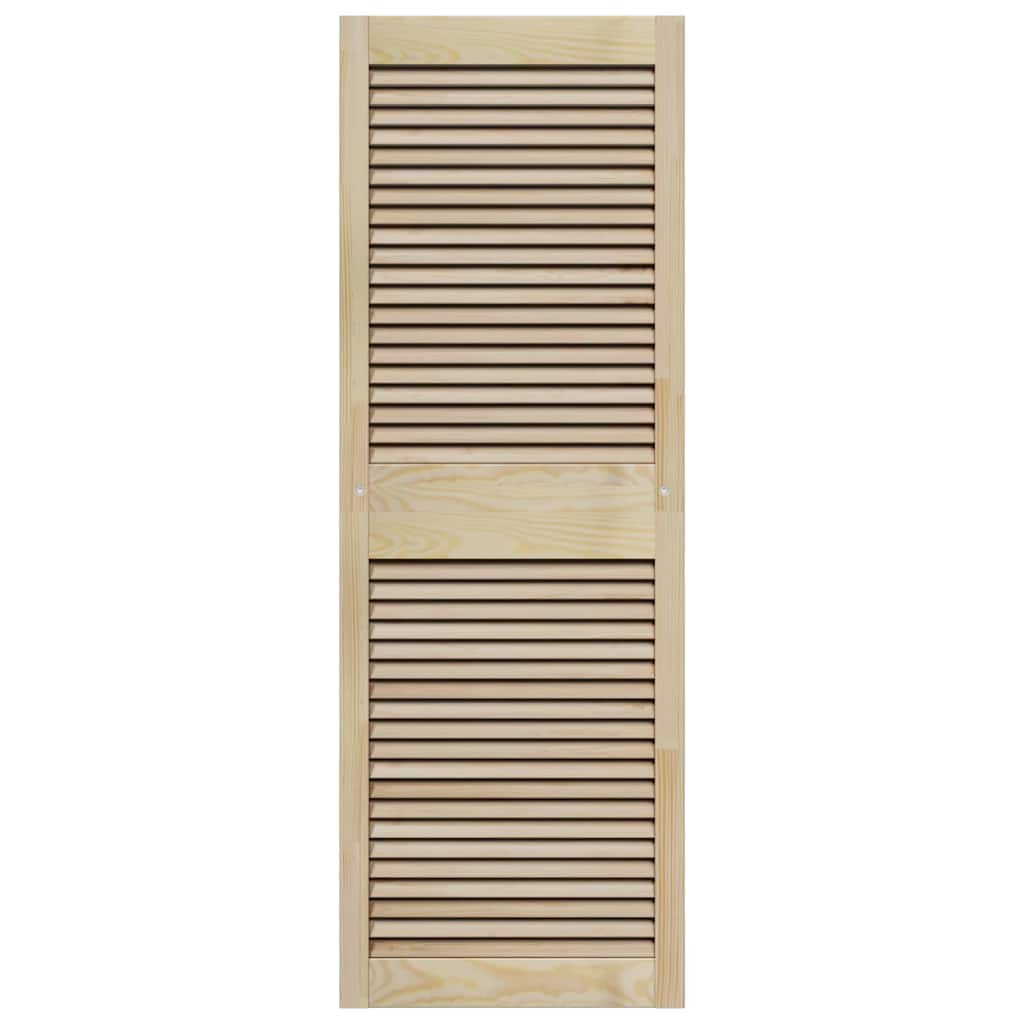 Ormarna vrata s vratima 2 pcs Prirodna 49,5 x 2,1 x 140,5 cm