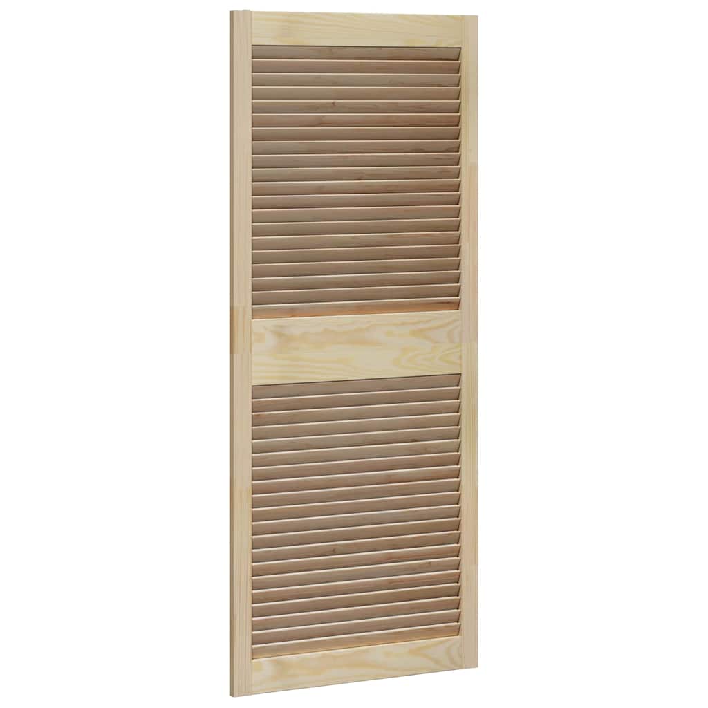 Ormarna vrata Prirodna 140,5 x 2,1 x 59,5 cm Čvrsto borovo drvo