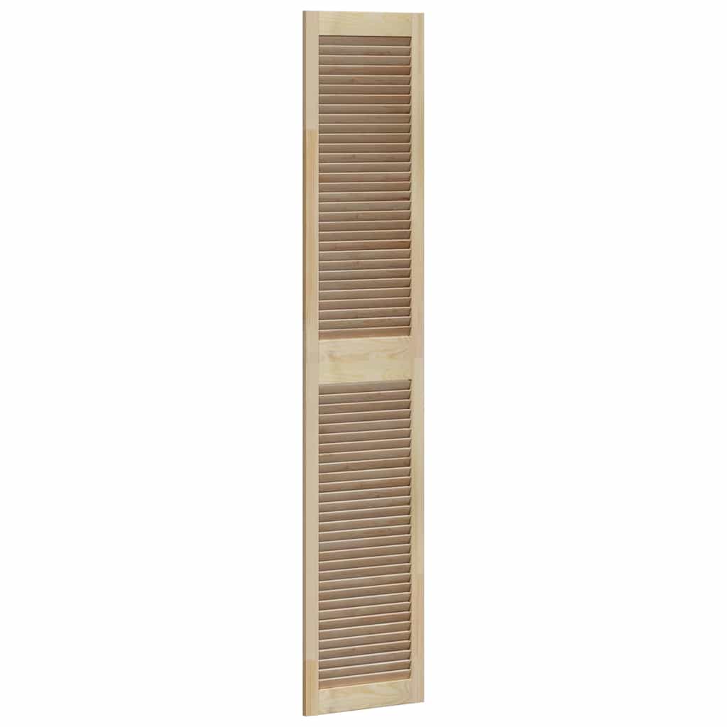 Ormarna vrata Prirodna 201 x 2,1 x 39,5 cm Čvrsto borovo drvo