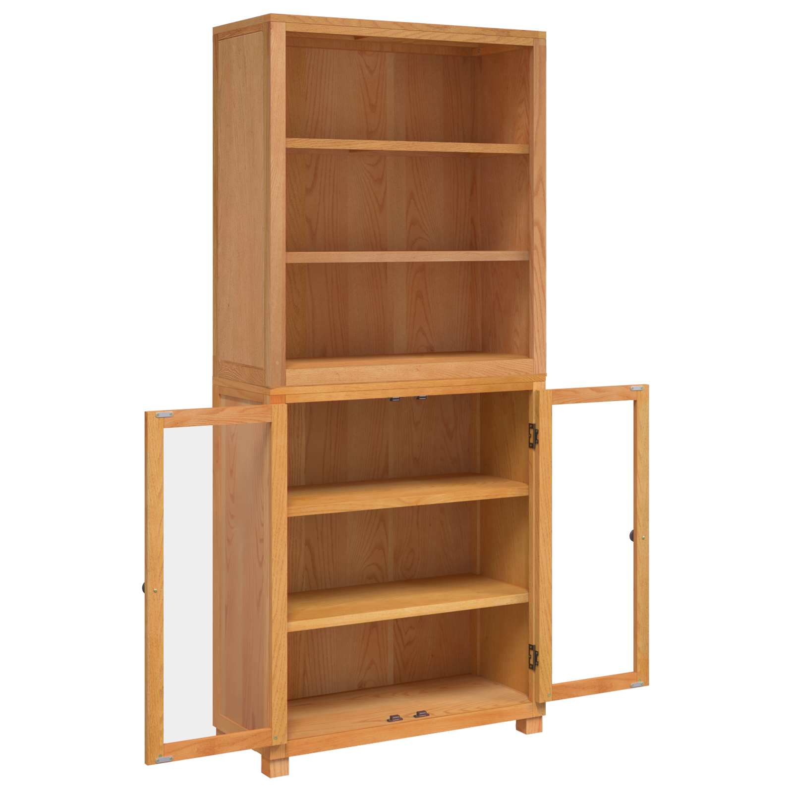 Set namještaja za pohranu 2 kom. Prirodna 80 x 35 x 185 cm