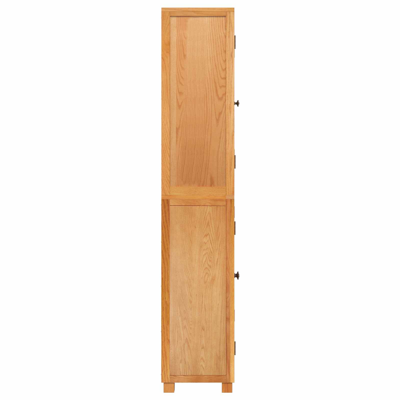 Set namještaja za pohranu 2 kom. Prirodna 80 x 35 x 185 cm