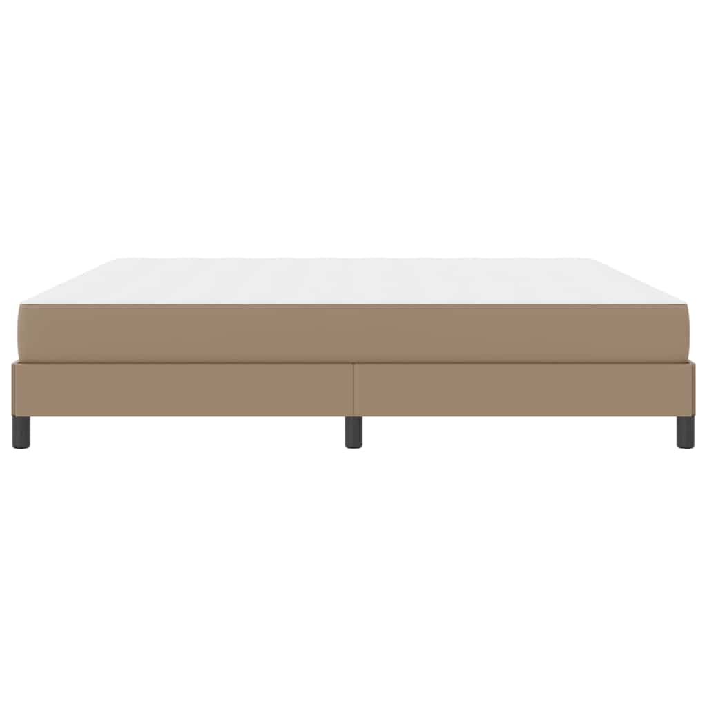 Krevetna konstrukcija Boja cappuccina 200 x 200 cm tkanina