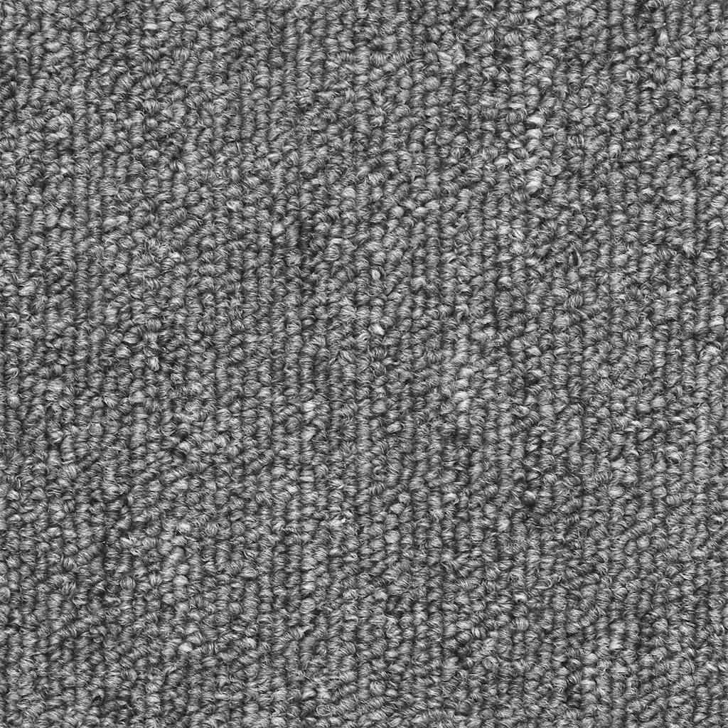 Prostirke za stepenice 20 kom 56x17x3 cm tamno sive poluokrugle