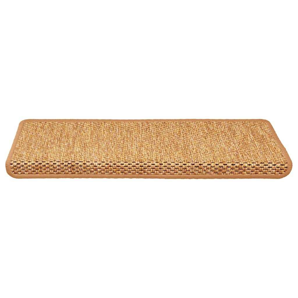 Samoljepljivi otirači za stepenice 30 kom 65x21x4 cm sisal