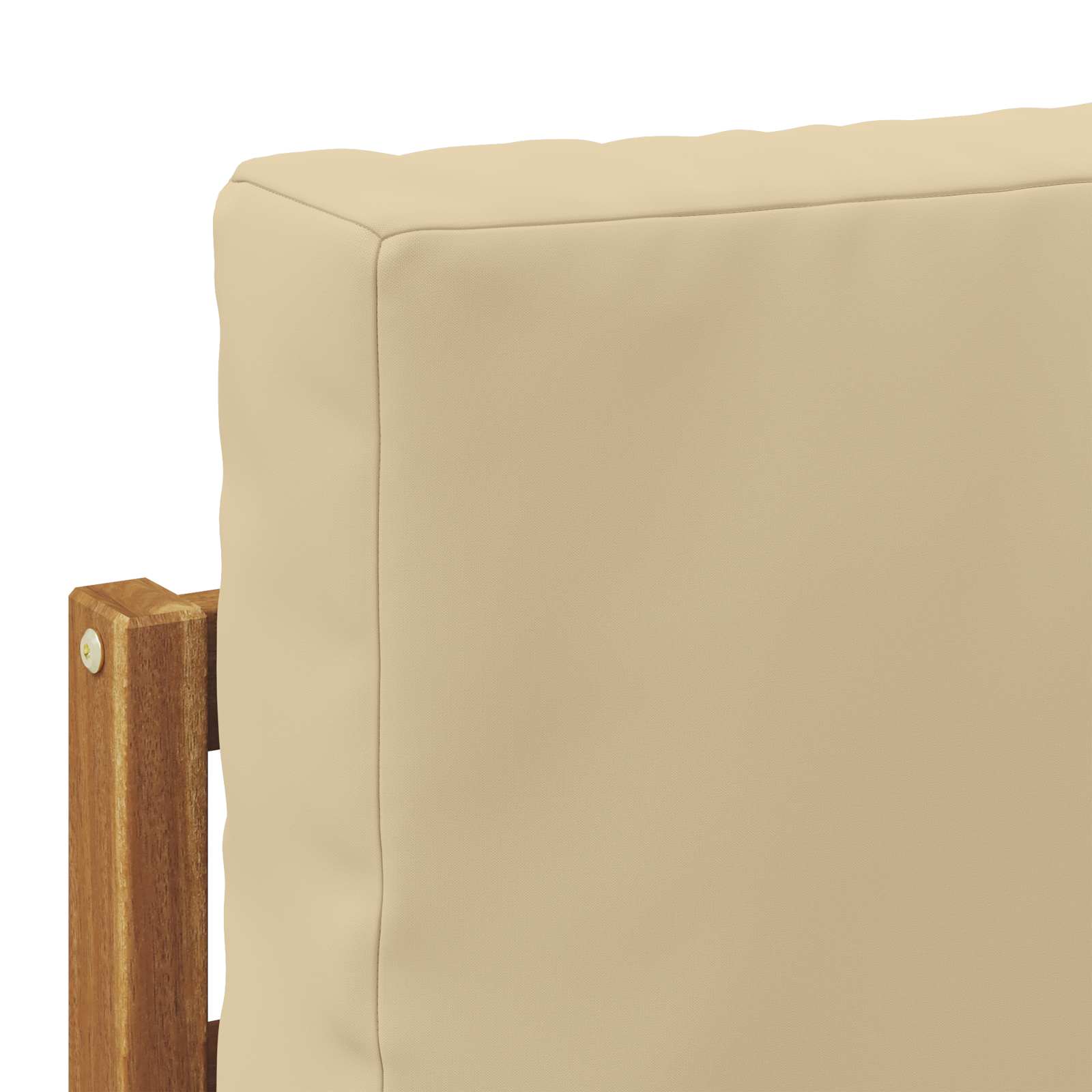 Set vanjskih sofa s jastukom 10 pcs Prirodna i bež