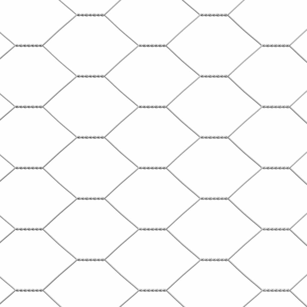 Kavez za piliće 4 pcs Srebrno 800 x 200 x 200 cm Cinkani čelik