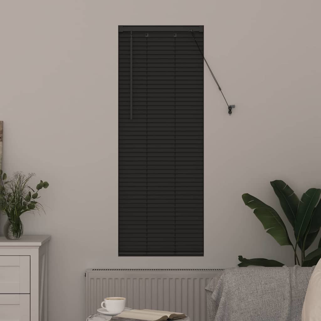 Venecijanski zastore Tamno siva 130 x 45 cm Aluminij