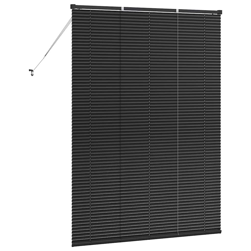 Venecijanski zastore Crna 175 x 130 cm Aluminij