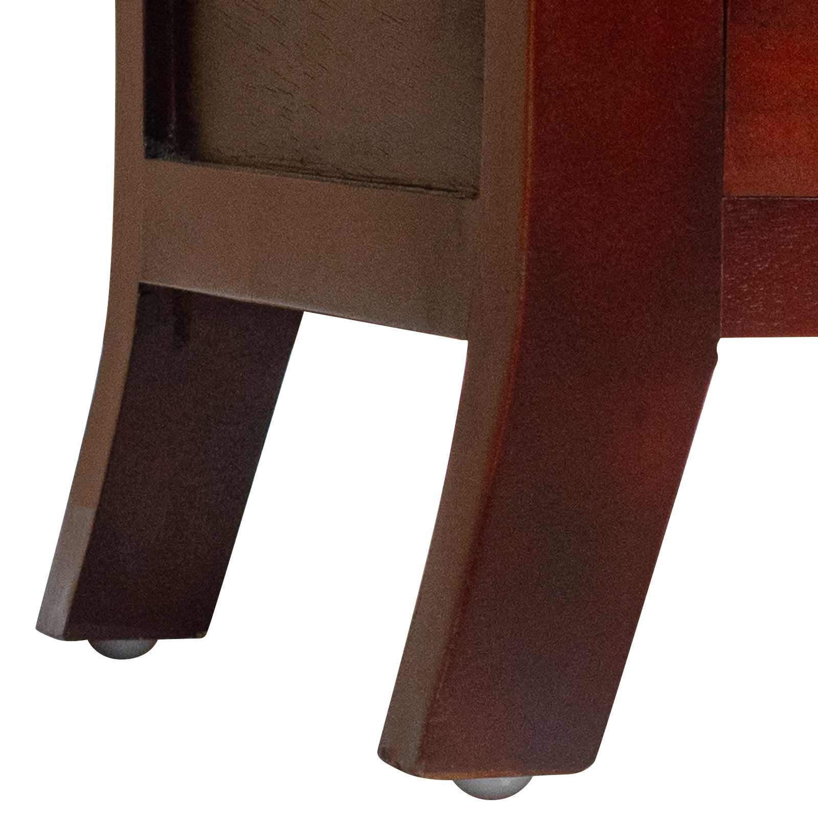 Noćni ormar Smeđa 40 x 40 x 45,5 cm Čvrsto mahagonijsko drvo