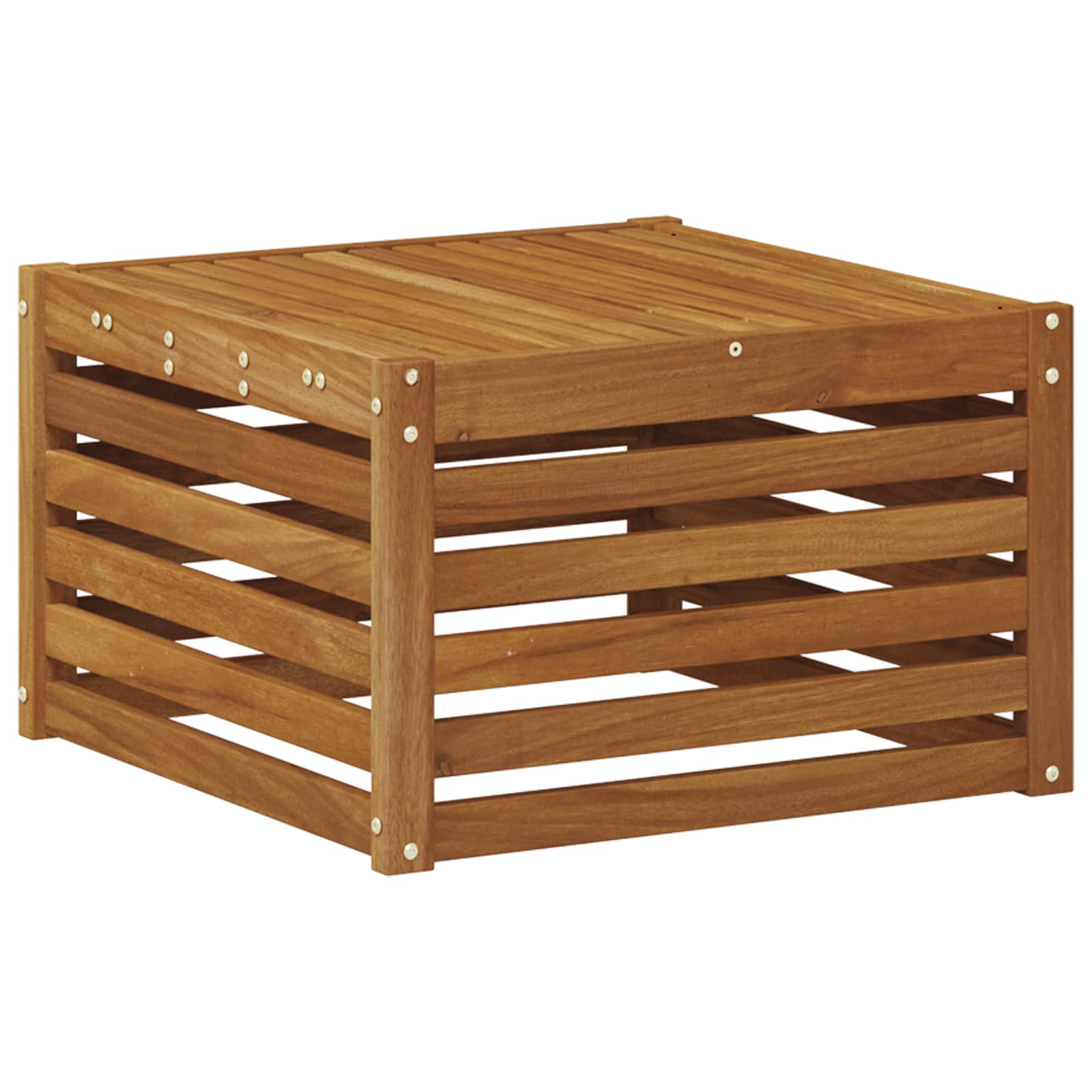 Setovi sofa 10 pcs Prirodna i svijetlo siva Čvrsto drvo akacije
