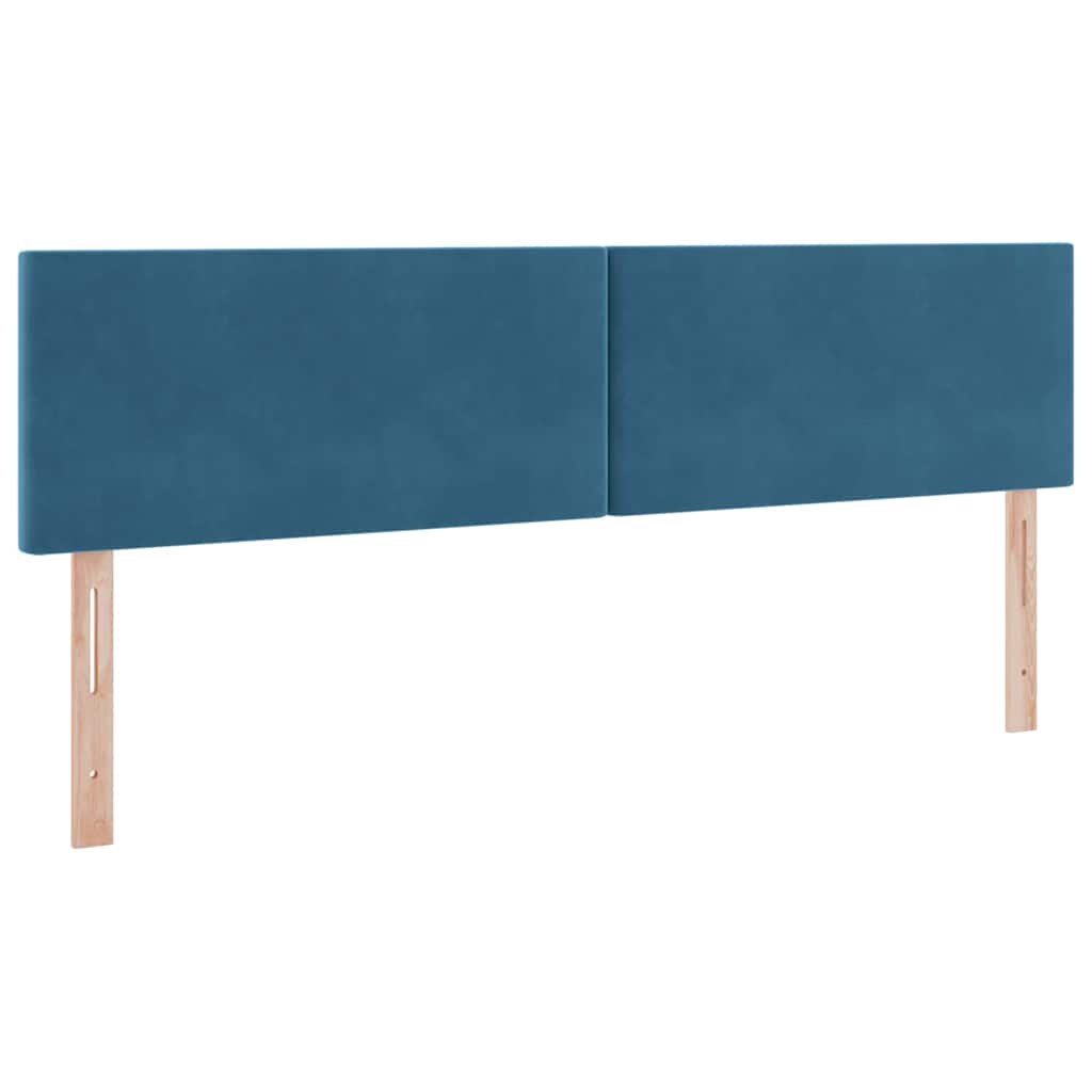 Krevet s od storage s madracem Tamno plava 180 x 200 cm Baršun