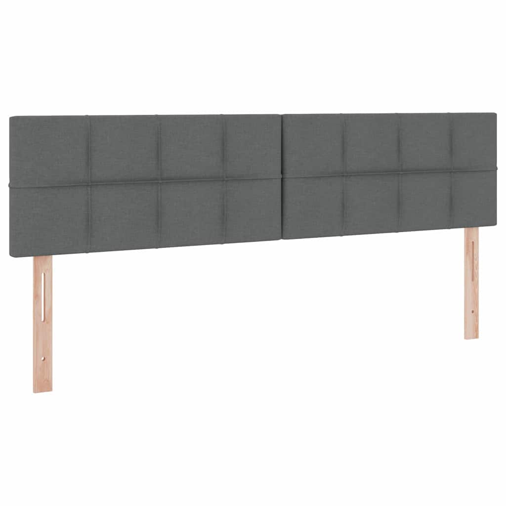Krevet s od storage Tamno siva 180 x 200 cm Lažna koža