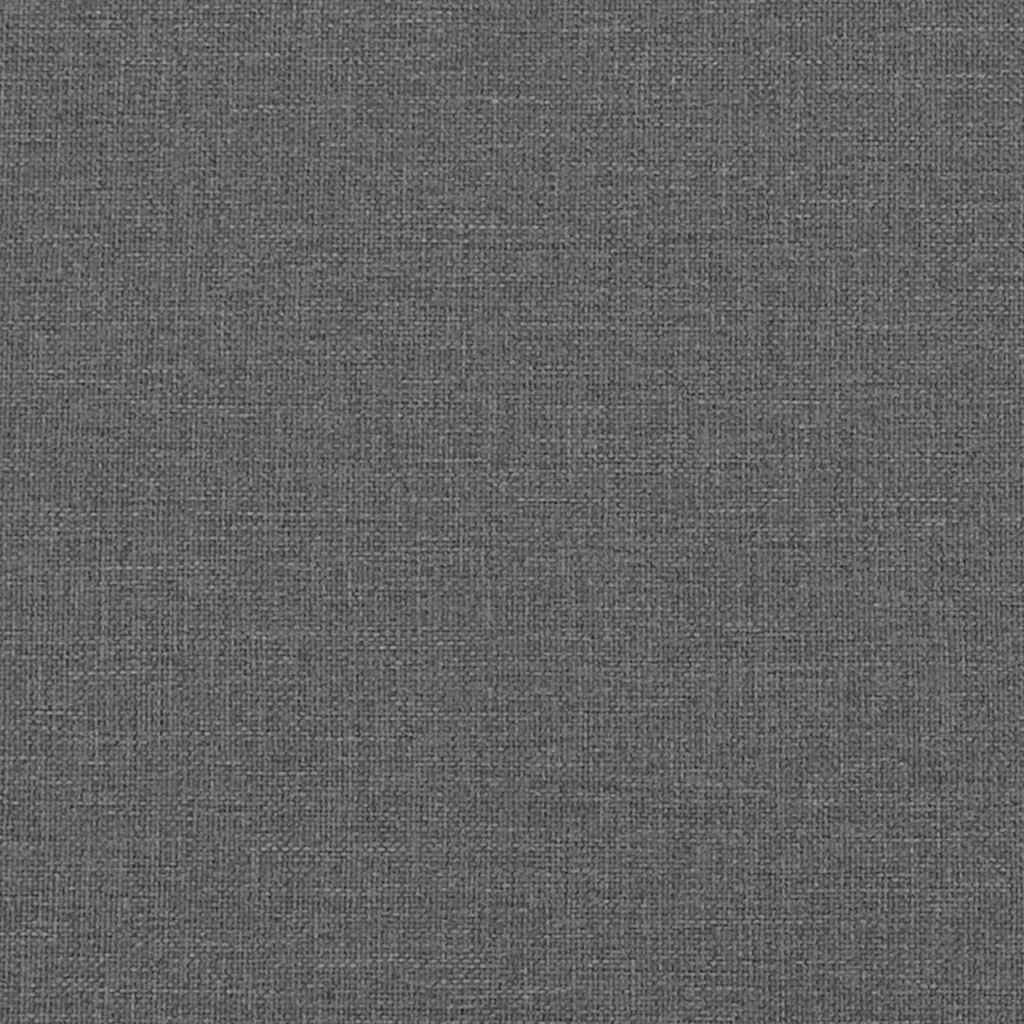 Krevet s od storage Tamno siva 180 x 200 cm Lažna koža