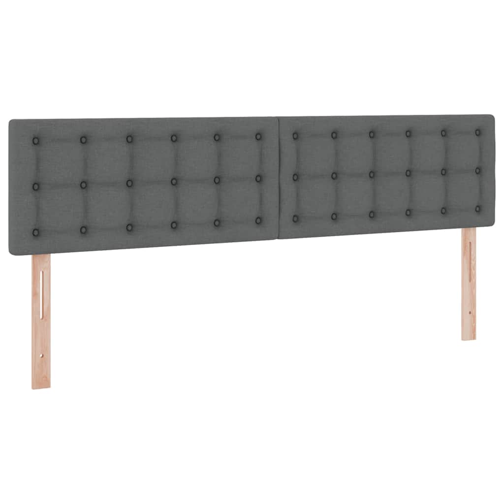 Krevet s od storage Tamno siva 180 x 200 cm Lažna koža