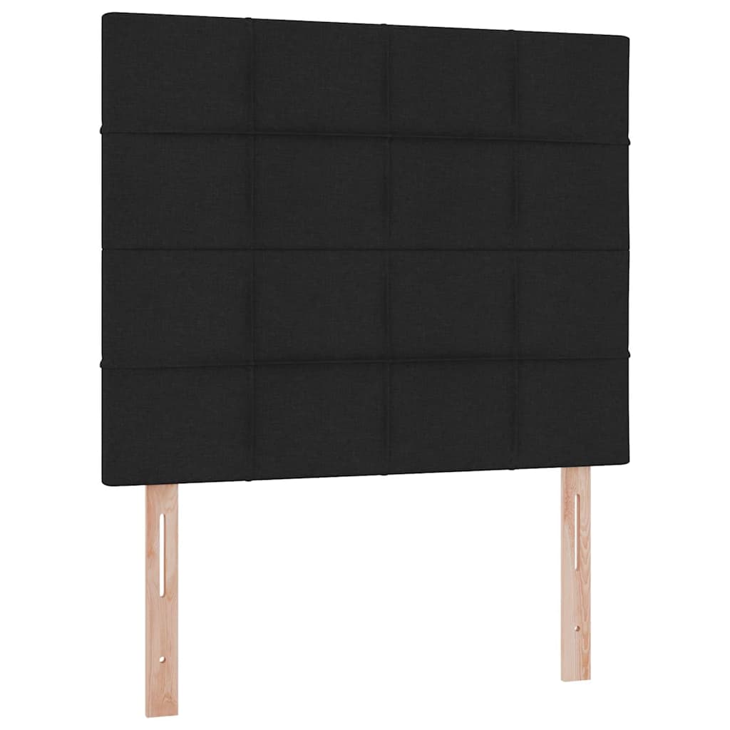 Krevet s madracem i skladištem Crna 120 x 200 cm Poliester