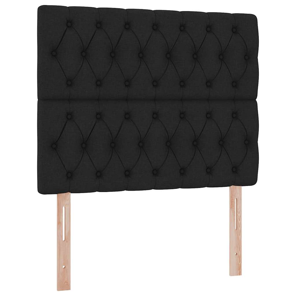 Krevet s madracem i skladištem Crna 120 x 200 cm Poliester