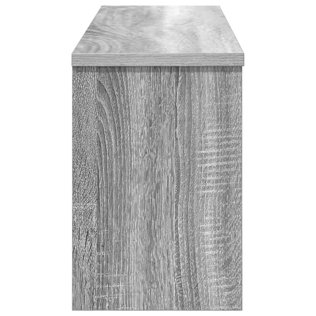 Vješalica za kapute na zidu Zidne Siva Sonoma 80 x 20 x 30 cm
