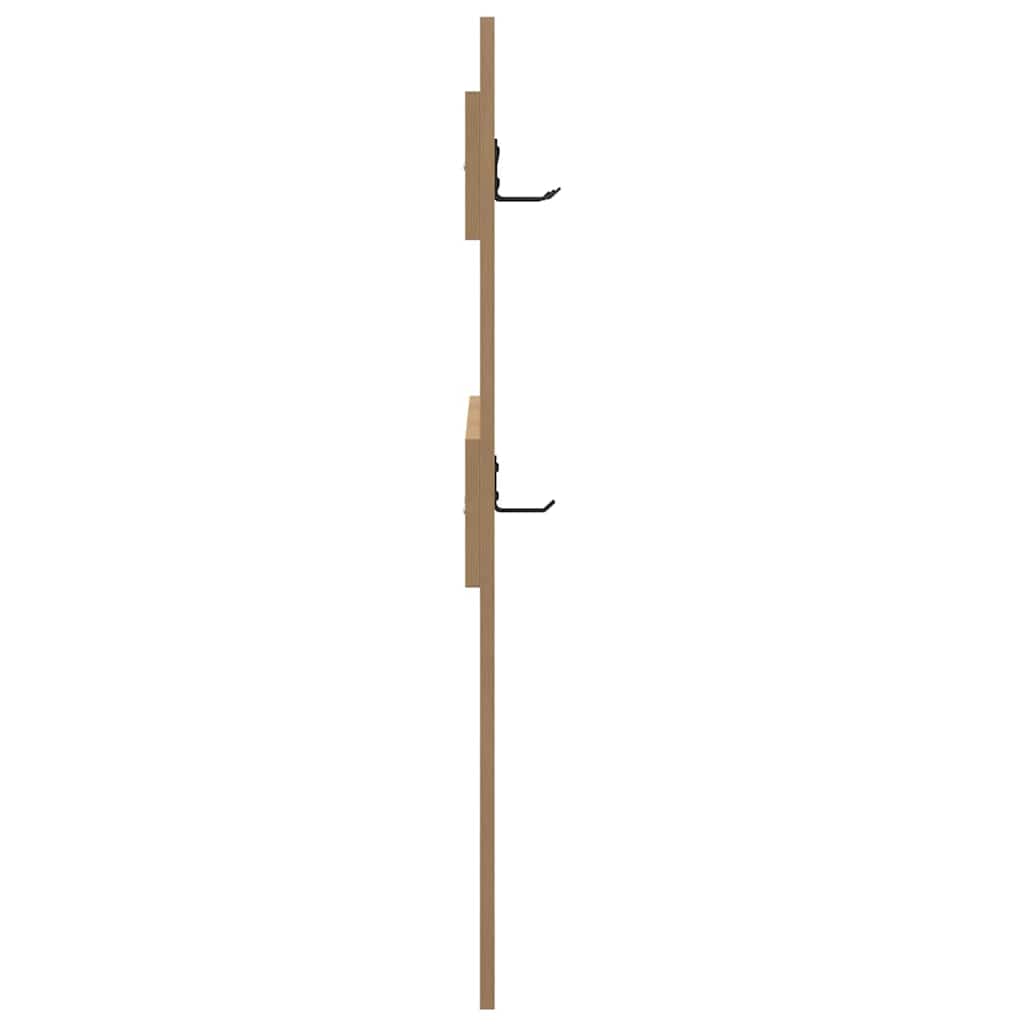 Vješalica za kapute na zidu Umjetnički hrast 65 x 3 x 100 cm