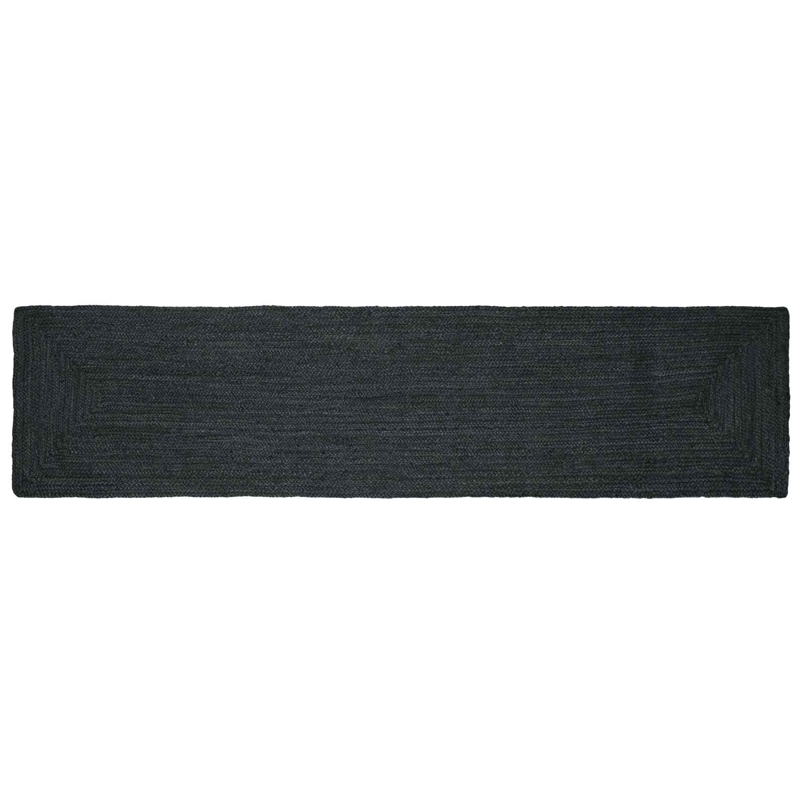 Tepisi za područja Pravokutni Tamnosiva 60 x 300 cm Juta