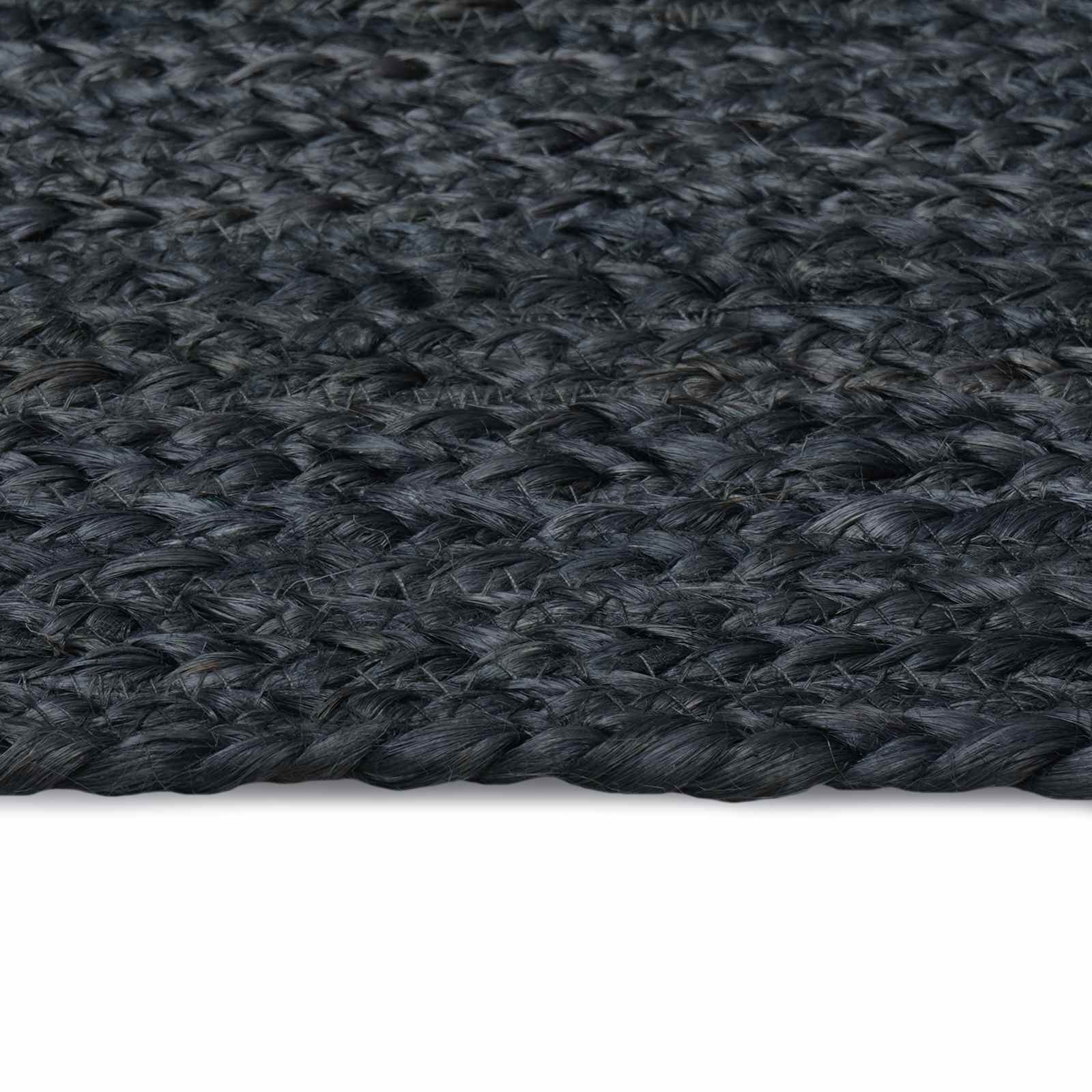 Tepisi za područja Pravokutni Tamnosiva 80 x 300 cm Juta