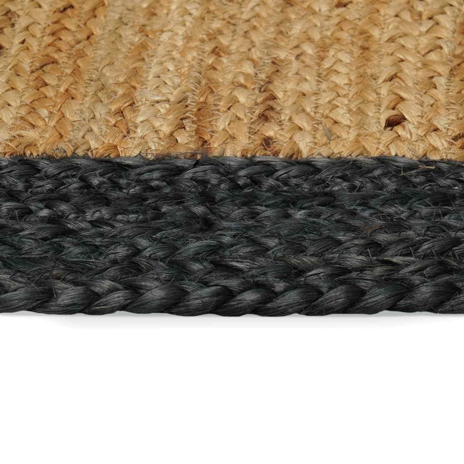 Tepisi za područja Tamnosiva 160 x 230 cm Juta