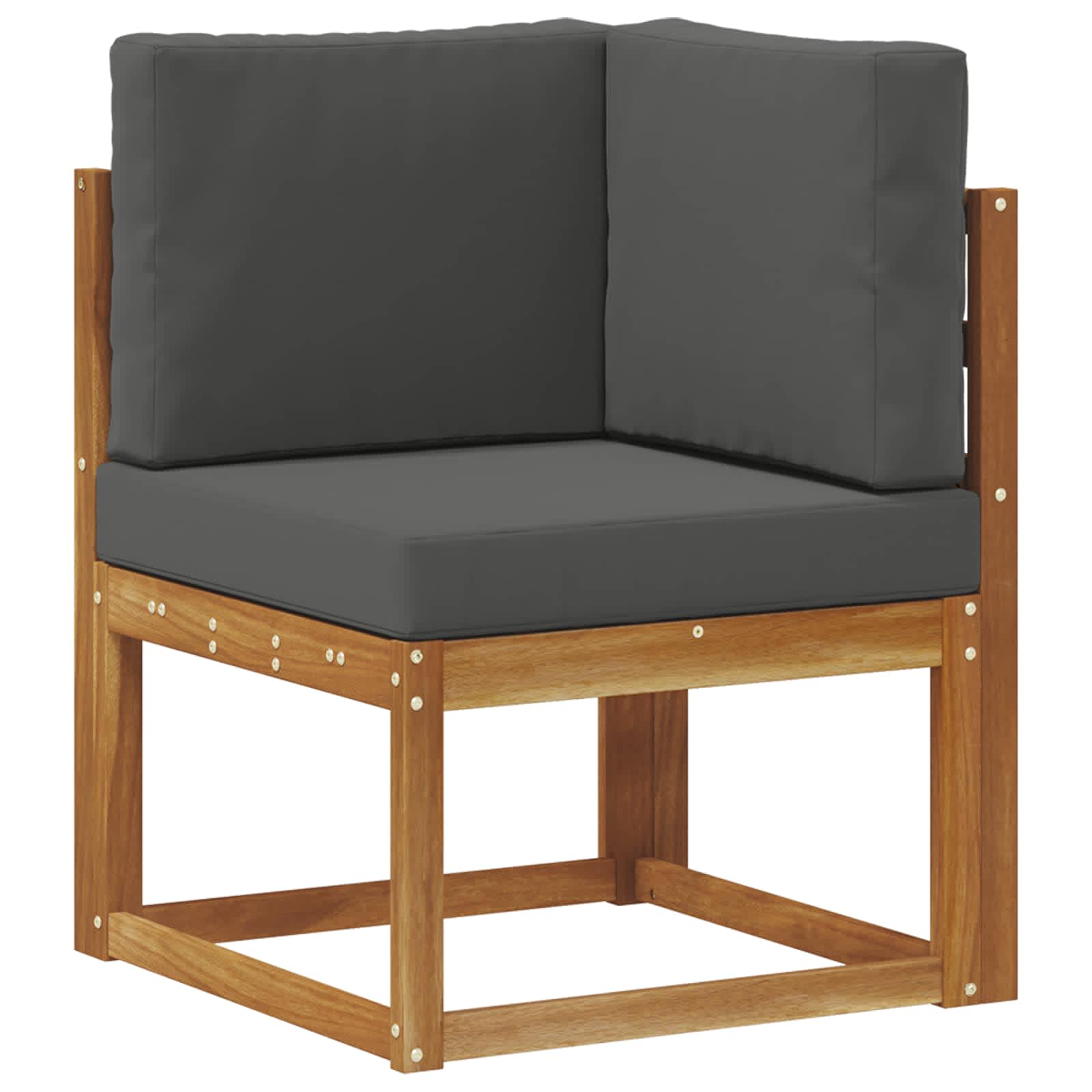 Set vanjskih sofa 8 pcs Prirodna i antracit 306 x 187,5 x 73 cm